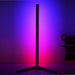 Modern and Simple RGB LED Corner Rod Standing Floor Lamp_28