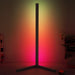 Modern and Simple RGB LED Corner Rod Standing Floor Lamp_20
