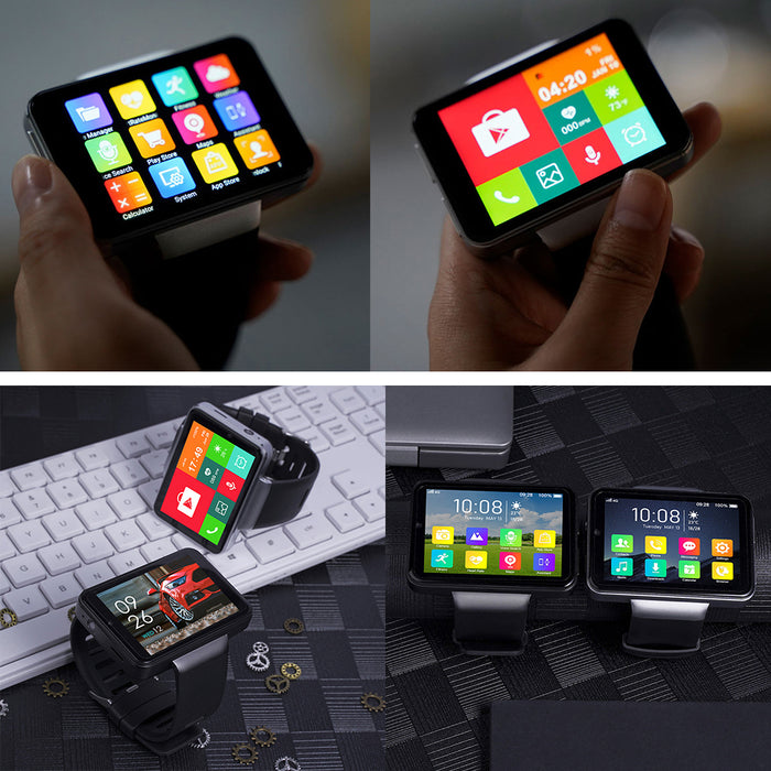 Face Unlock Full Touch Screen 4G LTE Smart Watch with Dual Camera_15