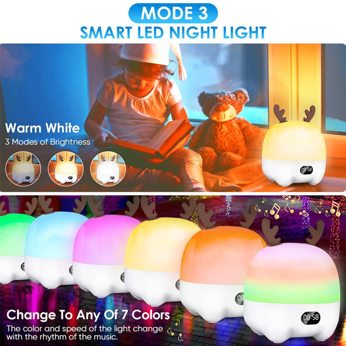 Multifunctional LED Light Projector and Bluetooth Music Lamp_5