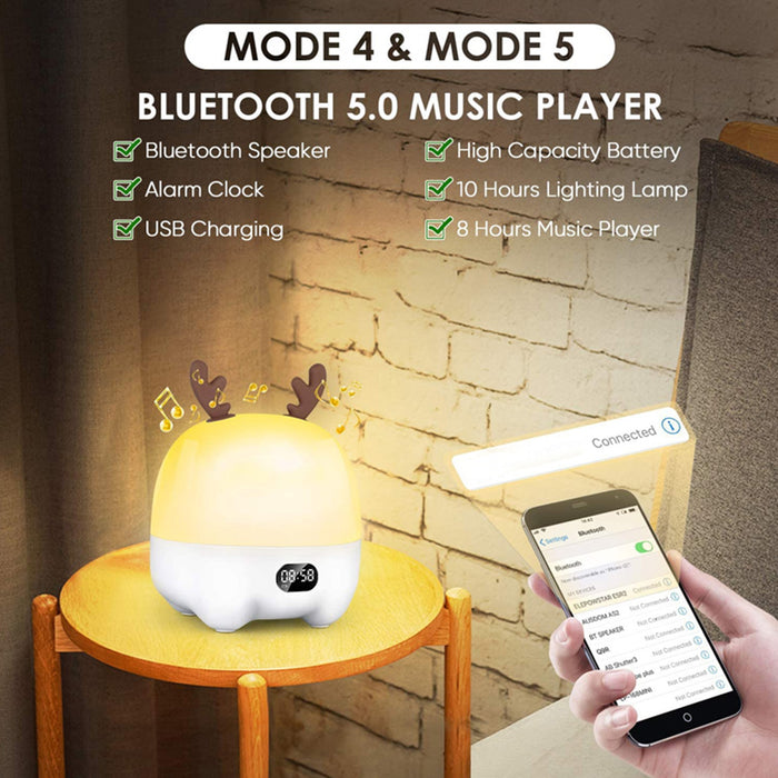 Multifunctional LED Light Projector and Bluetooth Music Lamp_8