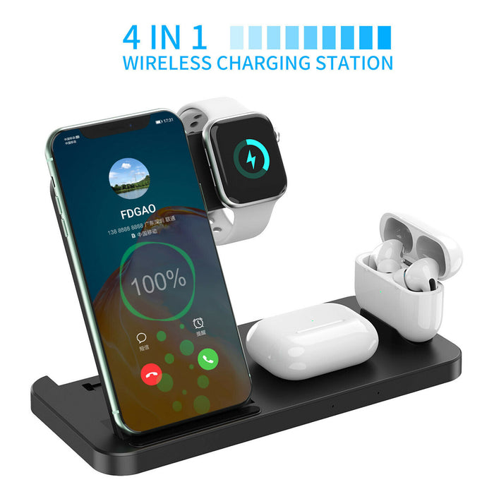 4-in-1 Wireless Fast Charging Desktop Charging Station for QI Devices_10