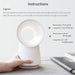 3 in 1 Mini Cooling Fan Bladeless Desktop Mist Humidifier w/ LED Light_14