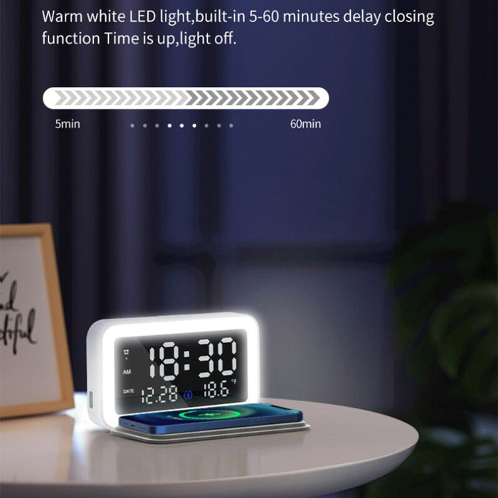 LED Digital Alarm Clock with Wireless Phone Charging Function_13