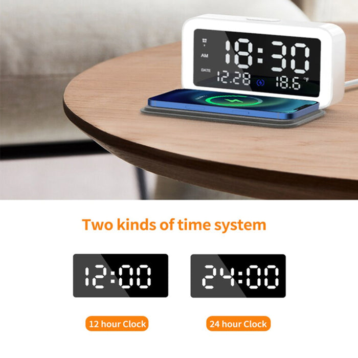 LED Digital Alarm Clock with Wireless Phone Charging Function_15