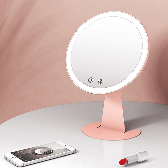 Professional Personal Makeup Mirror with Rechargeable LED Lights_6