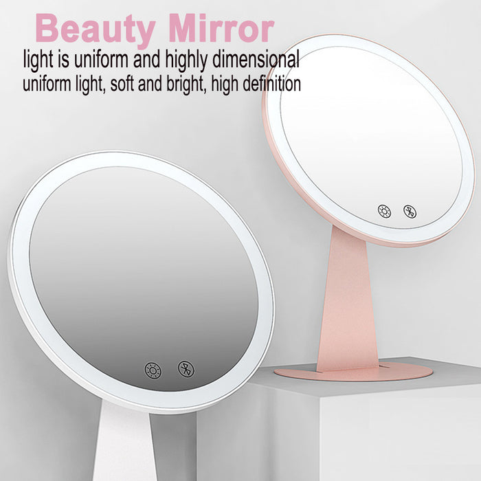Professional Personal Makeup Mirror with Rechargeable LED Lights_7