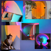 RGB Remote Controlled LED Sunlight Projector Room Decoration_1