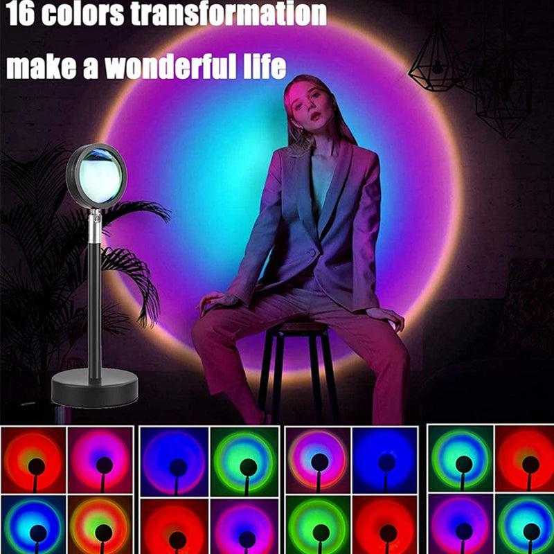 RGB Remote Controlled LED Sunlight Projector Room Decoration_2