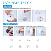 LED PIR Infrared and Motion Sensor Rechargeable Night Light_15