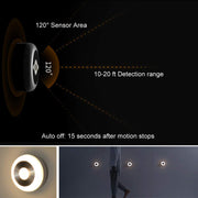 LED PIR Infrared and Motion Sensor Rechargeable Night Light_3