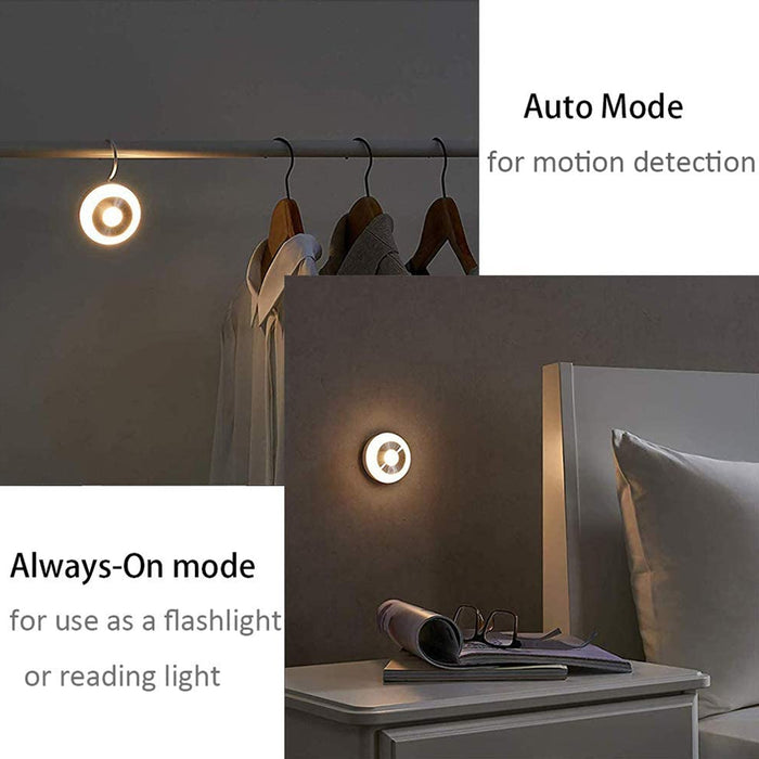 LED PIR Infrared and Motion Sensor Rechargeable Night Light_4
