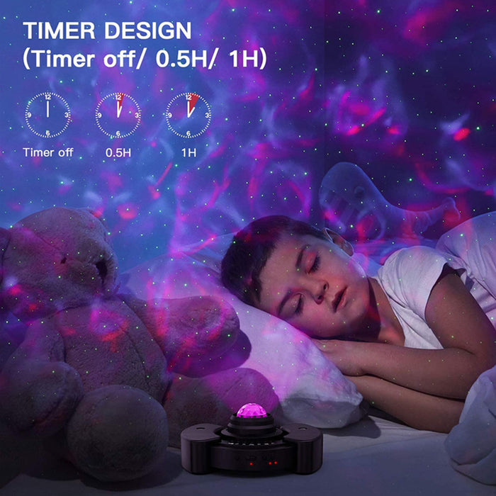 Galaxy Star Light Projector with Bluetooth Speaker Function_3