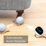USB Rechargeable Interactive Colorful LED Self-Rotating Toy Ball_10