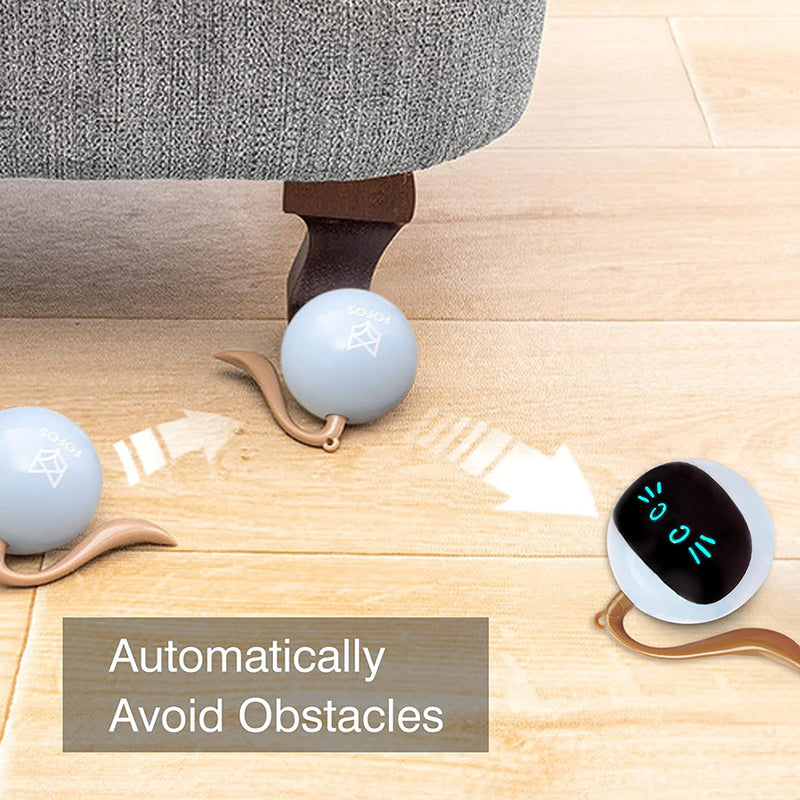 USB Rechargeable Interactive Colorful LED Self-Rotating Toy Ball_10
