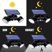 PIR Motion Sensor Solar Powered Waterproof White LED Lights_4