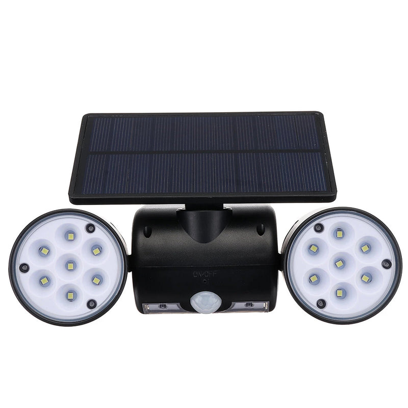 PIR Motion Sensor Solar Powered Waterproof White LED Lights_5