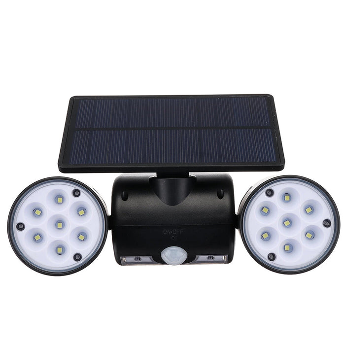 PIR Motion Sensor Solar Powered Waterproof White LED Lights_5