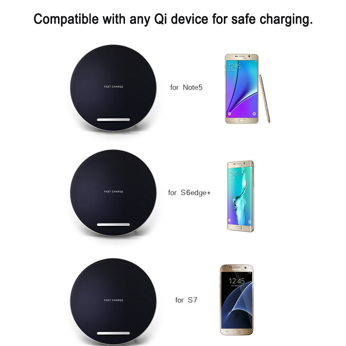 Fast Charging Dual Coil Wireless Charging Pad for QI Devices_9