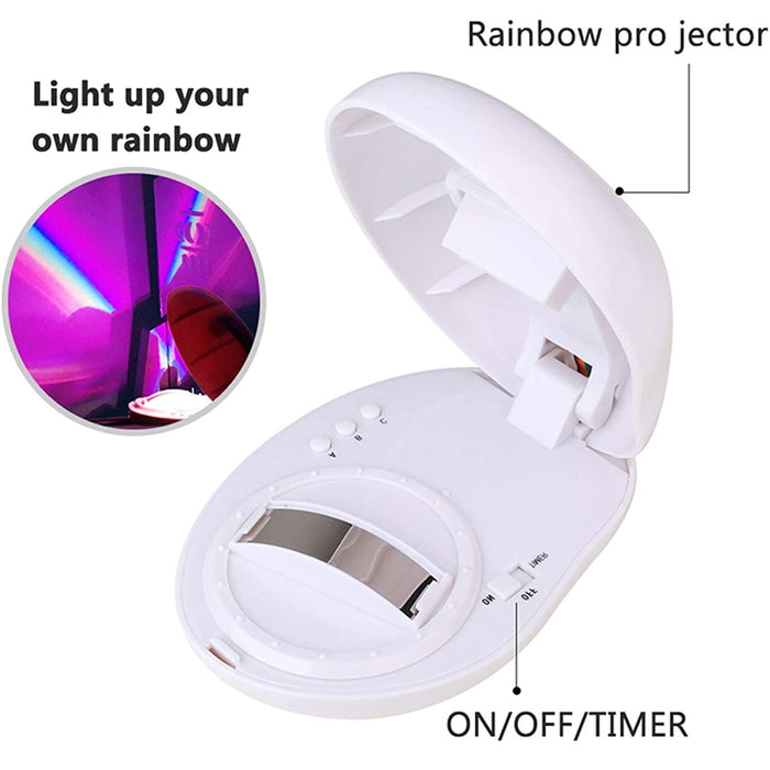 Creative Egg-Shaped Rainbow Star Projecting LED Lamp Night Light_16