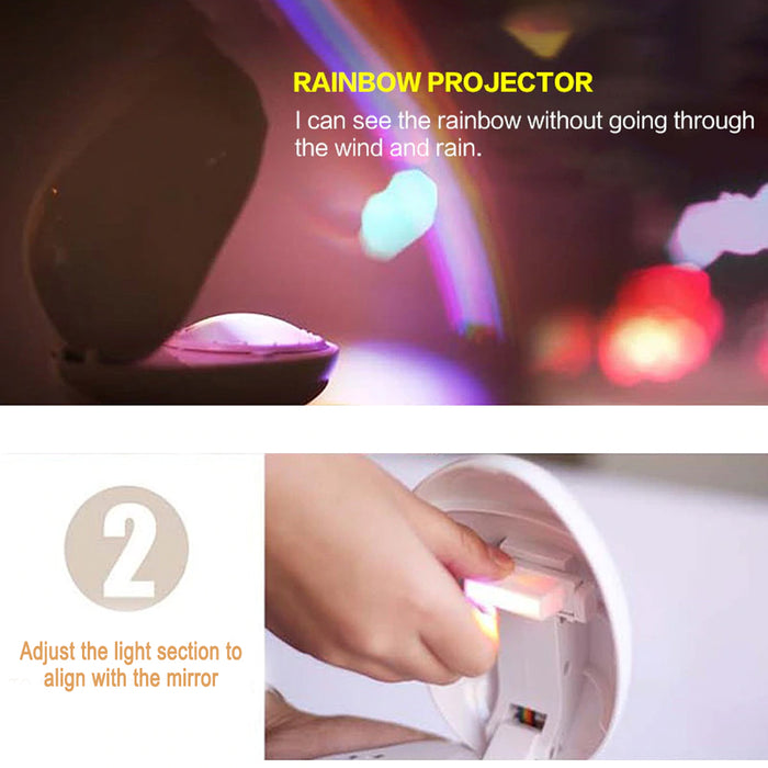 Creative Egg-Shaped Rainbow Star Projecting LED Lamp Night Light_1