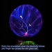 5-inch Musical Plasma Ball Sphere Light Crystal Light Magic Desk Lamp_8