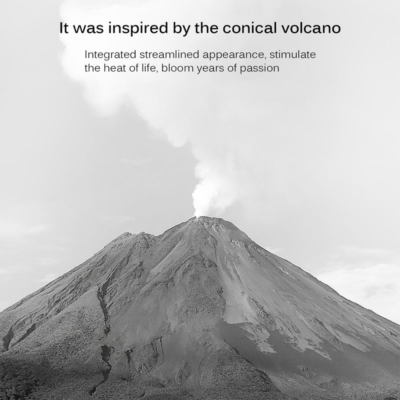 Triangular Volcano Design LED Night Light and Humidifier (USB Power Supply)_8