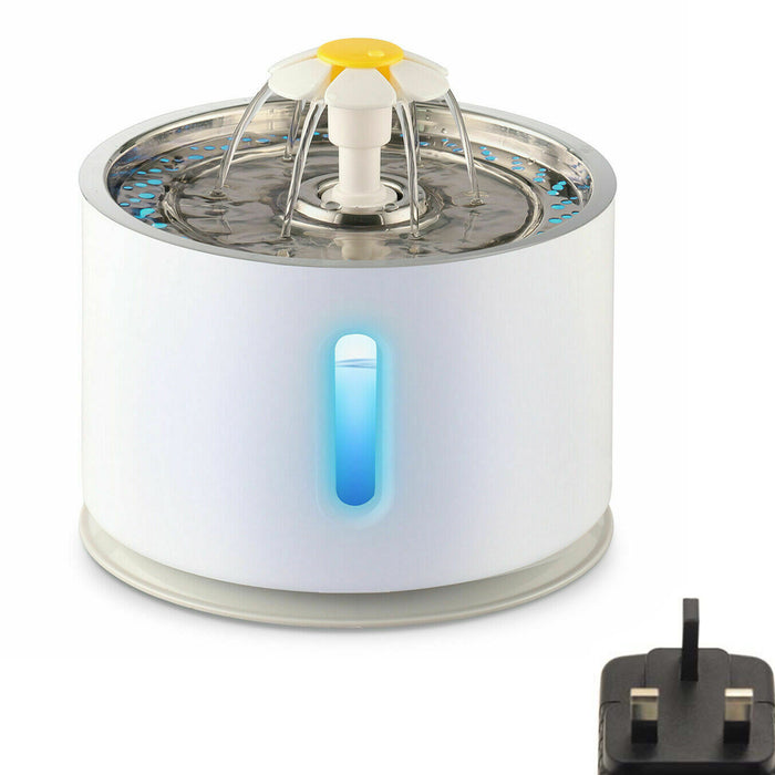 Automatic Pet Water Fountain with Pump and LED Indicator_13