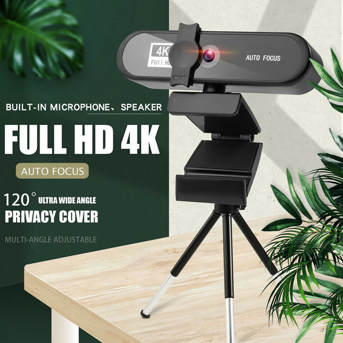 120° Wide Viewing 4K Ultra HD Web Camera with Microphone_3