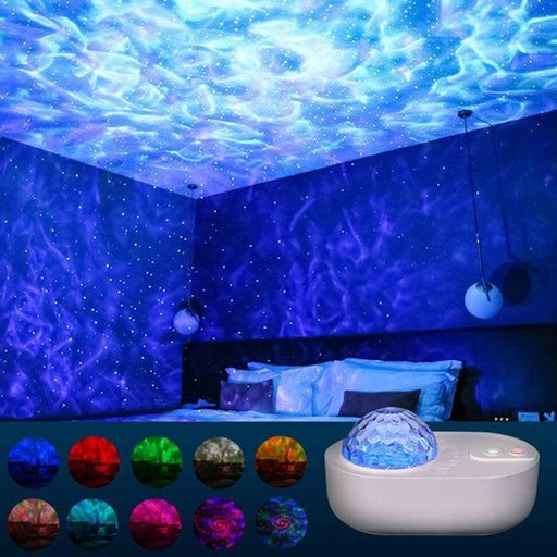 LED Nebula Cloud Light Sky Lamp Bluetooth Speaker and Projector_15