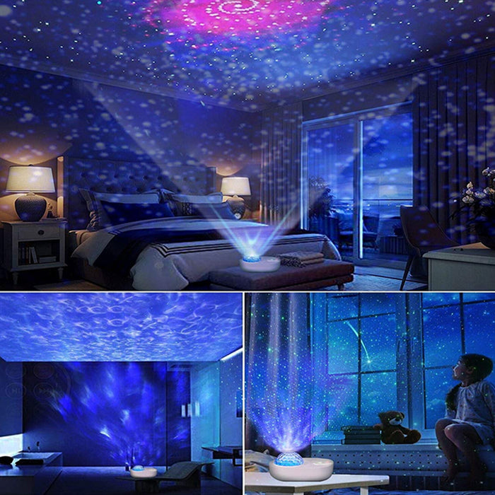 LED Nebula Cloud Light Sky Lamp Bluetooth Speaker and Projector_4