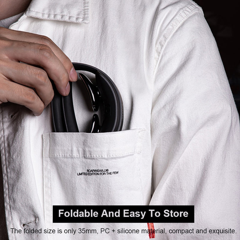 Electrical Pulse USB Rechargeable Foldable Electric Neck Massagerr_0