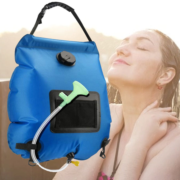 Bostin Life 20L Outdoor Camping Hiking Portable Water Storage Shower Bag