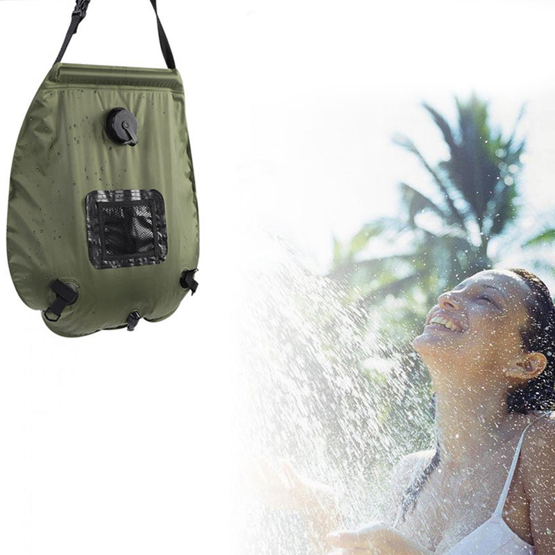 Bostin Life 20L Outdoor Camping Hiking Portable Water Storage Shower Bag