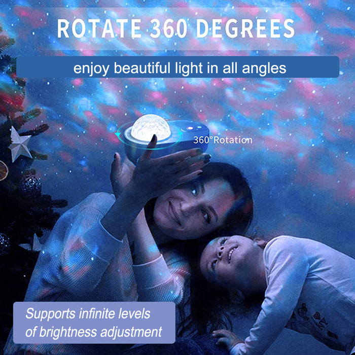 LED Nebula Cloud Light Sky Lamp Bluetooth Speaker and Projector_8
