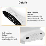 5-in-1 Multifunctional Digital Display Alarm Clock and LED Lamp (USB Power Supply)_14