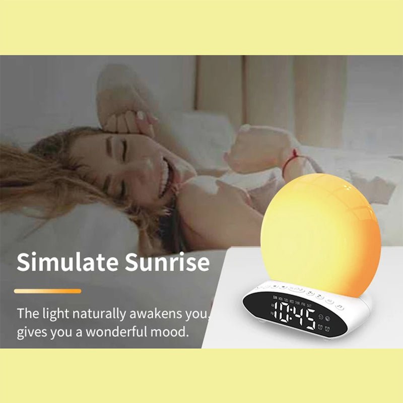 5-in-1 Multifunctional Digital Display Alarm Clock and LED Lamp (USB Power Supply)_20