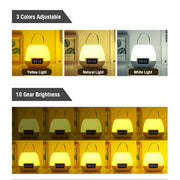Remote Controlled USB Rechargeable Hanging Bedside Lamp_10