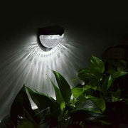 Semi Circle Solar Powered Outdoor Waterproof Sensor Wall Light_12