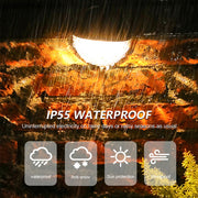 Semi Circle Solar Powered Outdoor Waterproof Sensor Wall Light_14