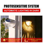Semi Circle Solar Powered Outdoor Waterproof Sensor Wall Light_15