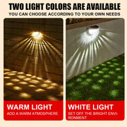 Semi Circle Solar Powered Outdoor Waterproof Sensor Wall Light_6