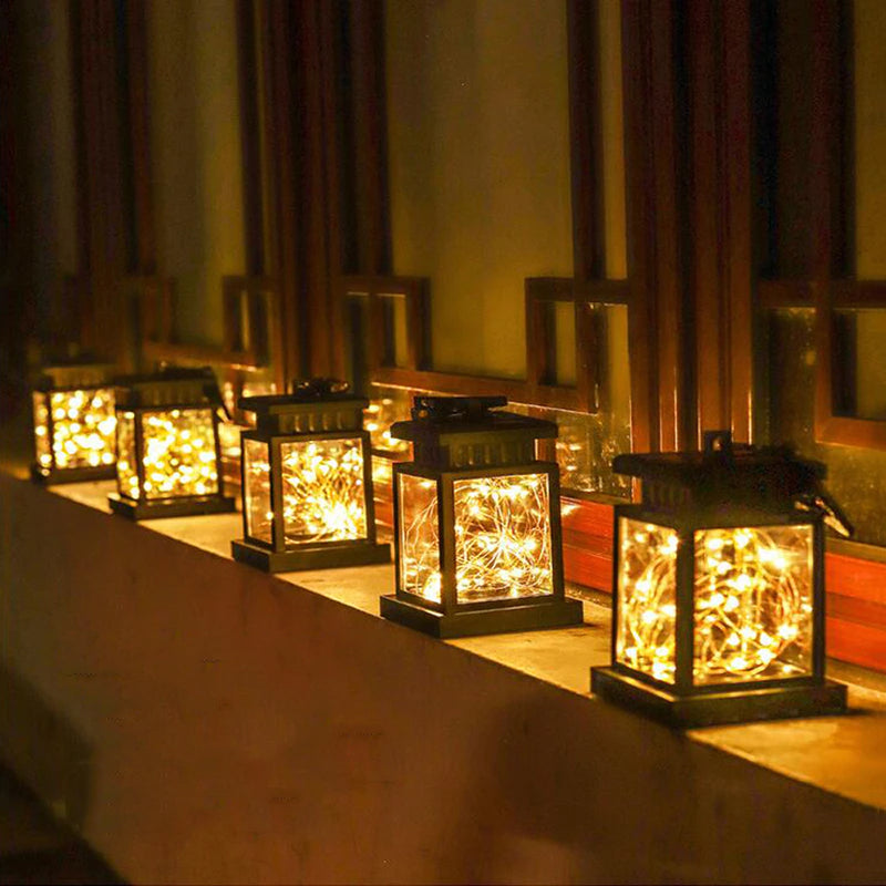 Solar Powered Decorative LED Lamp Outdoor Garden Light_3