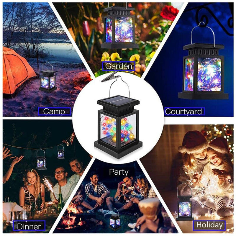 Solar Powered Decorative LED Lamp Outdoor Garden Light_15