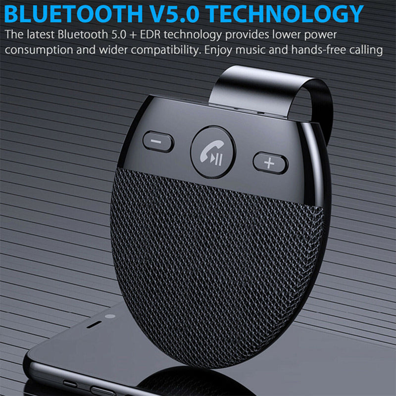 Rechargeable Wireless Handsfree Sun Visor Car Speakerphone (USB Power Supply)_5