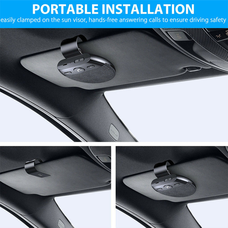 Rechargeable Wireless Handsfree Sun Visor Car Speakerphone (USB Power Supply)_7