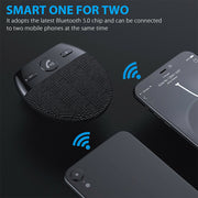 Rechargeable Wireless Handsfree Sun Visor Car Speakerphone (USB Power Supply)_15