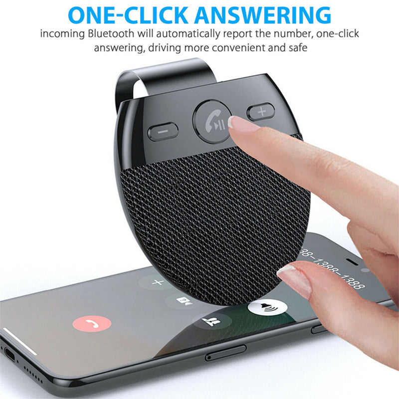 Rechargeable Wireless Handsfree Sun Visor Car Speakerphone (USB Power Supply)_4