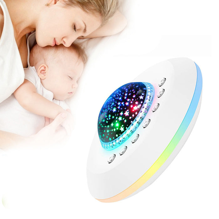 Multifunctional White Noise Machine with Star Projector Lamp_7