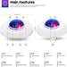 Multifunctional White Noise Machine with Star Projector Lamp_8